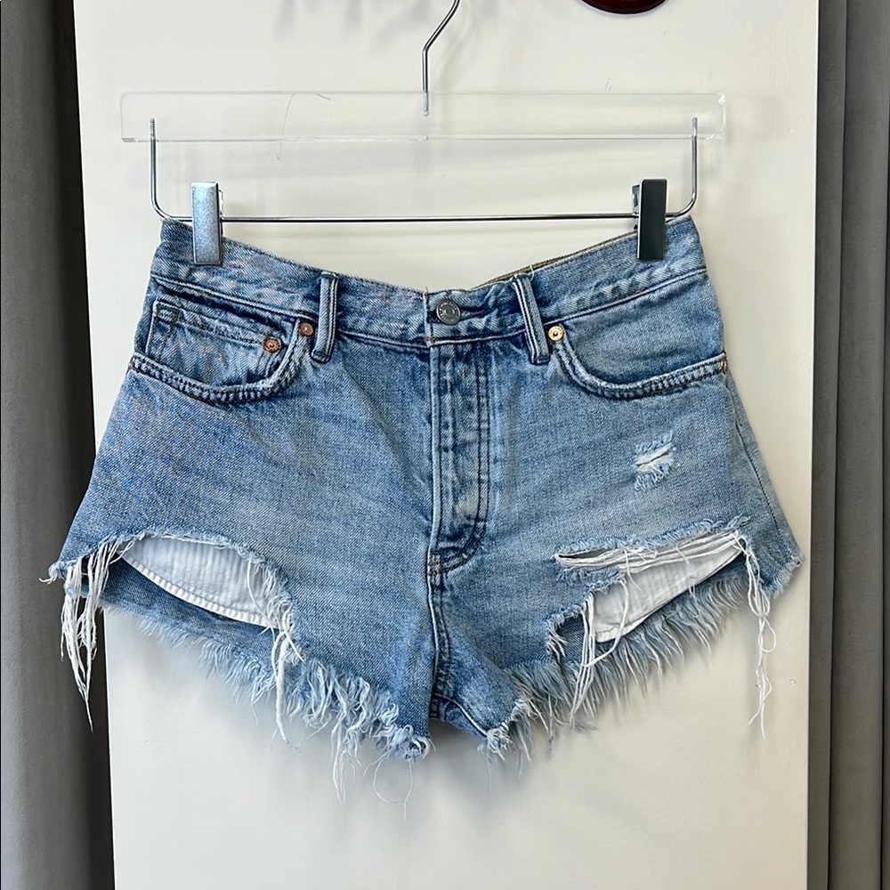 Free People Jean Shorts